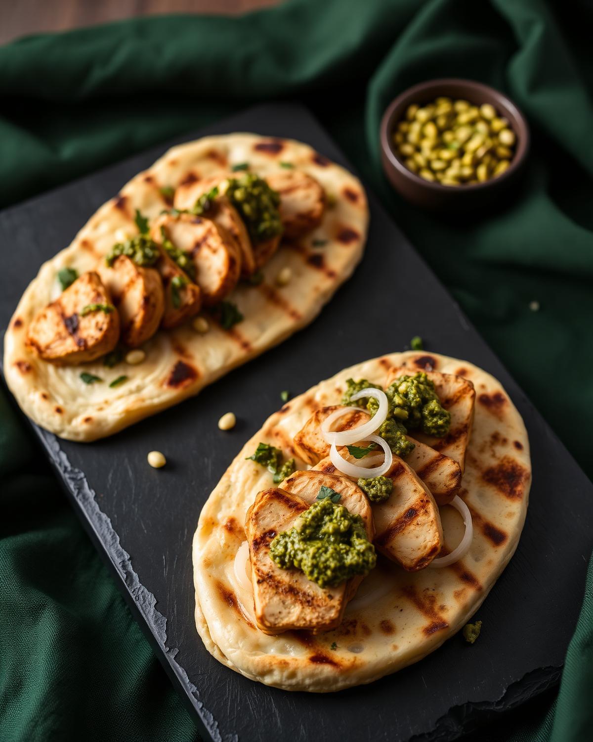 Grilled Chicken Pesto
