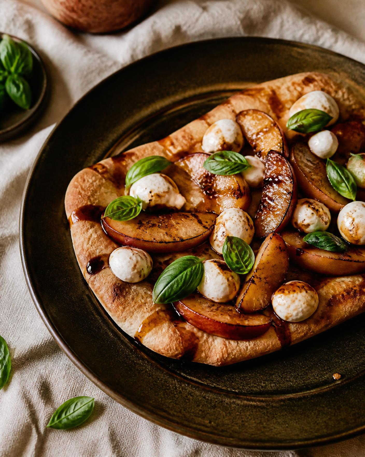 Grilled Apple & Bocconcini